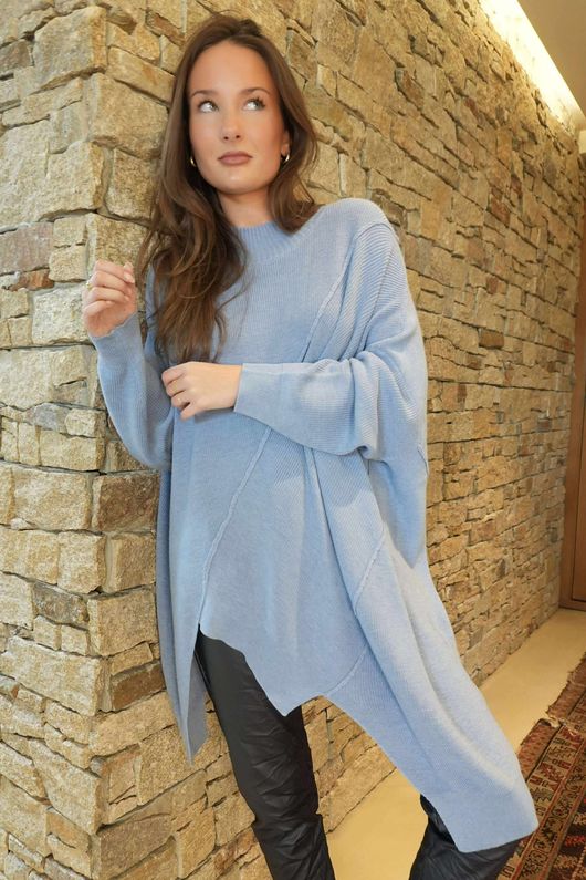 Paloma Oversized Grunge Knit Denim /20 =